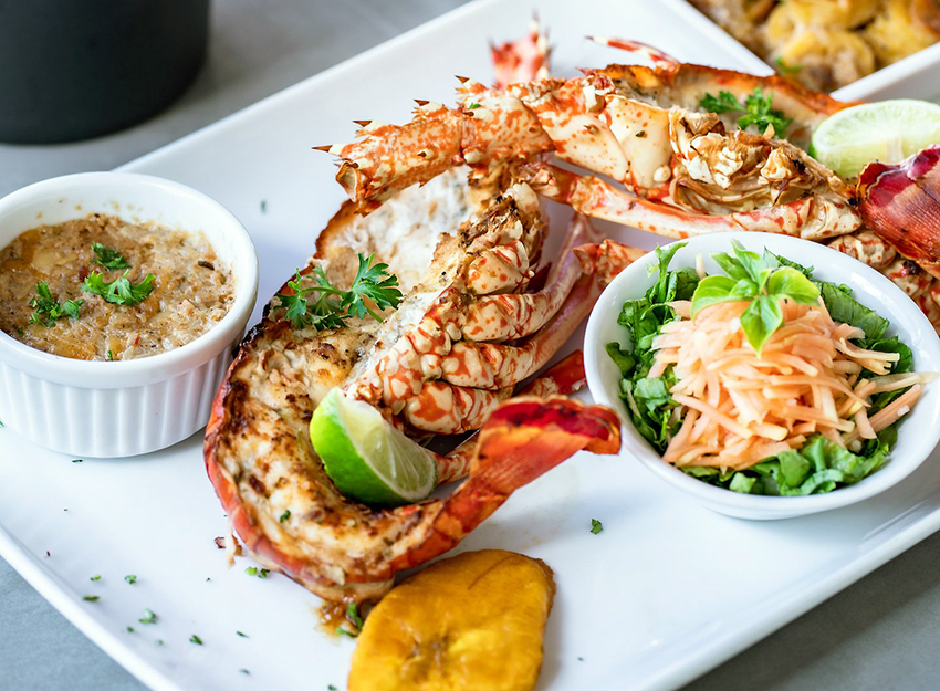 Local gastronomy in St. Maarten